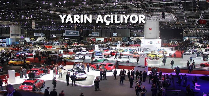 86. Cenevre Otomobil Fuarı 3 Mart'ta açılacak