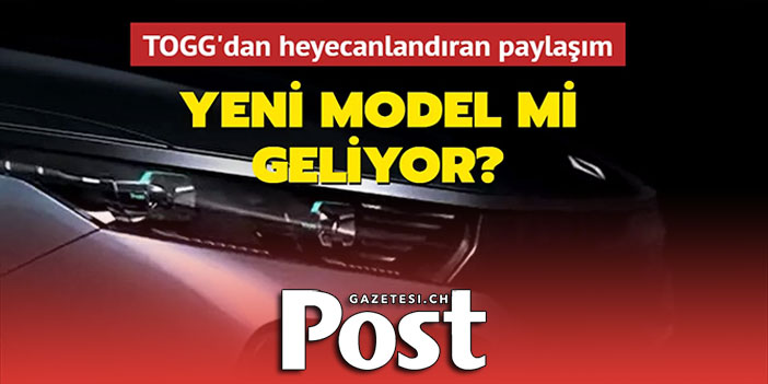 TOGG’dan heyecanlandıran paylaşım: Yeni model mi geliyor?