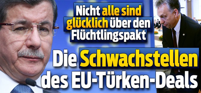Die Schwachstellen des EU-Türken-Deals