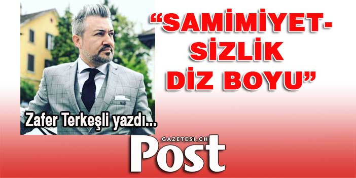 Samimiyetsizlik diz boyu