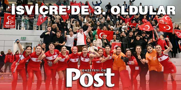 Milliler İsviçre'de kürsüye çıktı: Avrupa üçüncüsü olduk