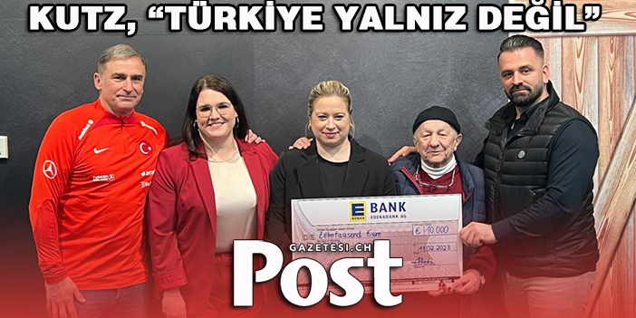 Kutz, “Türkiye yalnız değil”