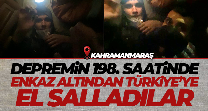 Adıyaman'da enkaz altından 198 saat sonra 18 yaşındaki Muhammed çıkarıldı