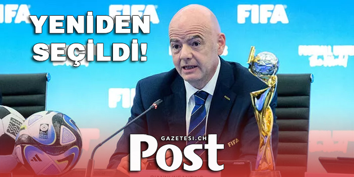 Gianni Infantino yeniden FIFA başkanlığına seçildi
