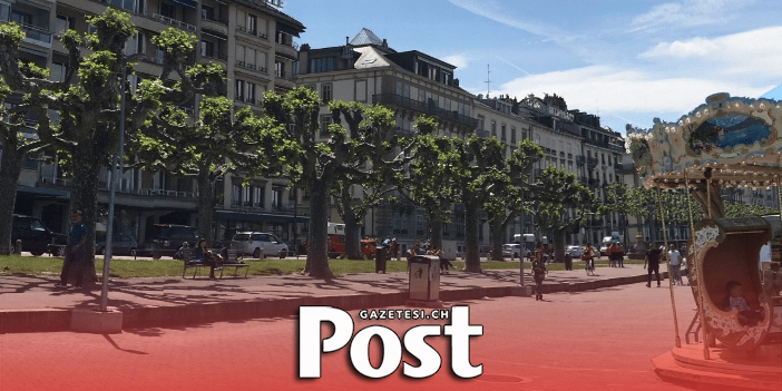 Cenevre’de Liman etrafındaki bazı ağaçlar kesiliyor