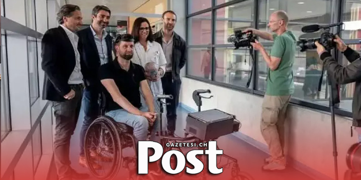İsviçre'deki "Dijital Köprü" projesi, felçli Hollandalının yürümesini sağladı