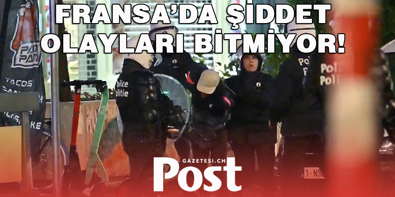 Fransa'da genç sürücüye sıkılan polis kurşunu ülkeyi yangın yerine çevirdi