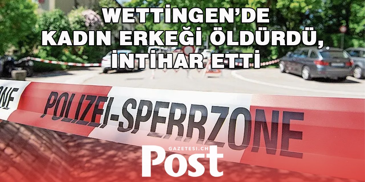 KADIN ERKEĞİ ÖLDÜRDÜ, İNTİHAR ETTİ