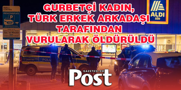 TÜRK KASİYERİ ÖLDÜRDÜ İNTİHAR ETTİ