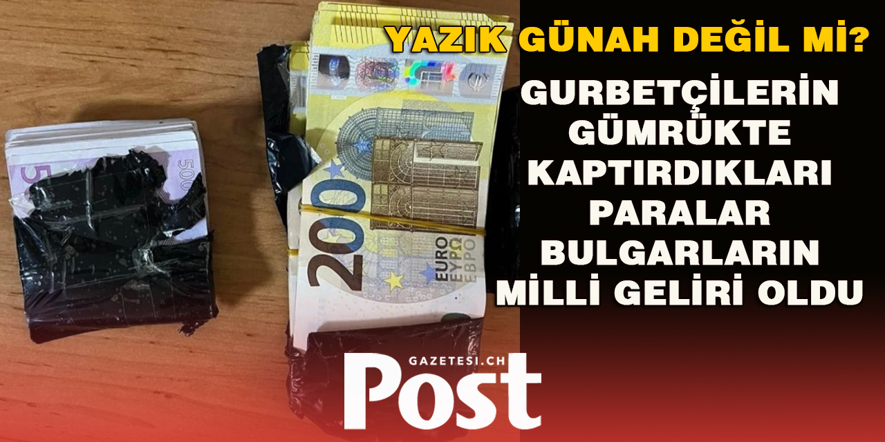 Edirne’de ceketin cebine bantladığı 54 bin euroyla gümrüğe takıldı