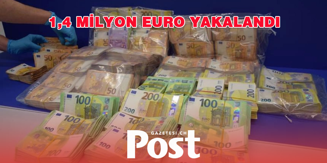 Türkiye'ye gidecek yolcunun bavulunda 1,4 milyon euro yakalandı