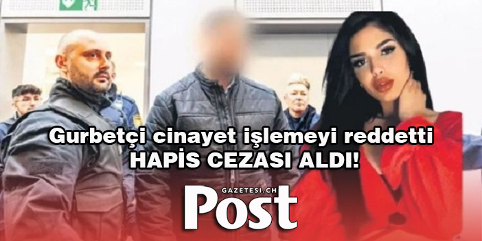 Cinayet işlemeyi reddeden gurbetçiye1 yıl hapis cezası verildi