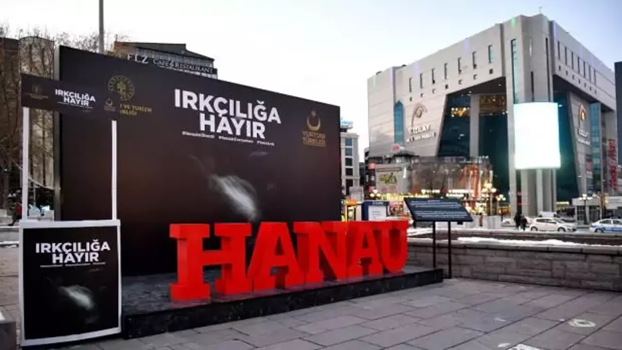 YTB, HANAU KATLİAMINI UNUTTURMUYOR