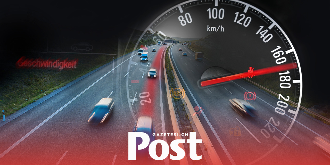 Biel’de 16 Yaşındaki Sürücü 30 km/s Sınırlı Bölgede 85 km/s Hız Yaptı