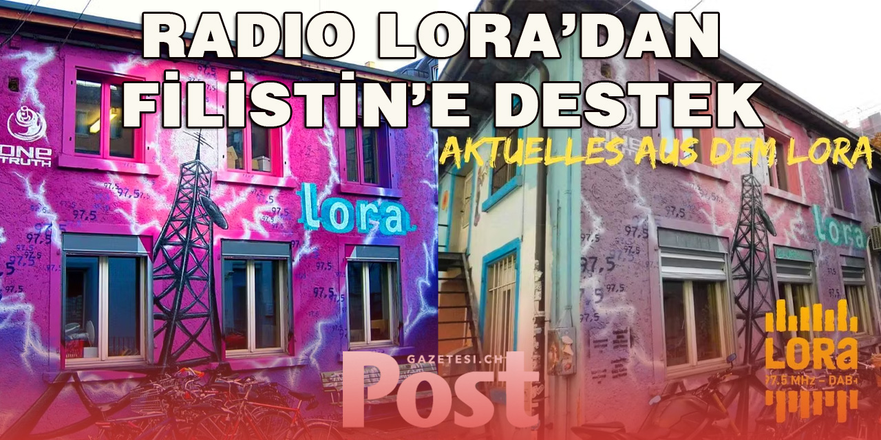 Radio Lora’dan Filistin’e Destek