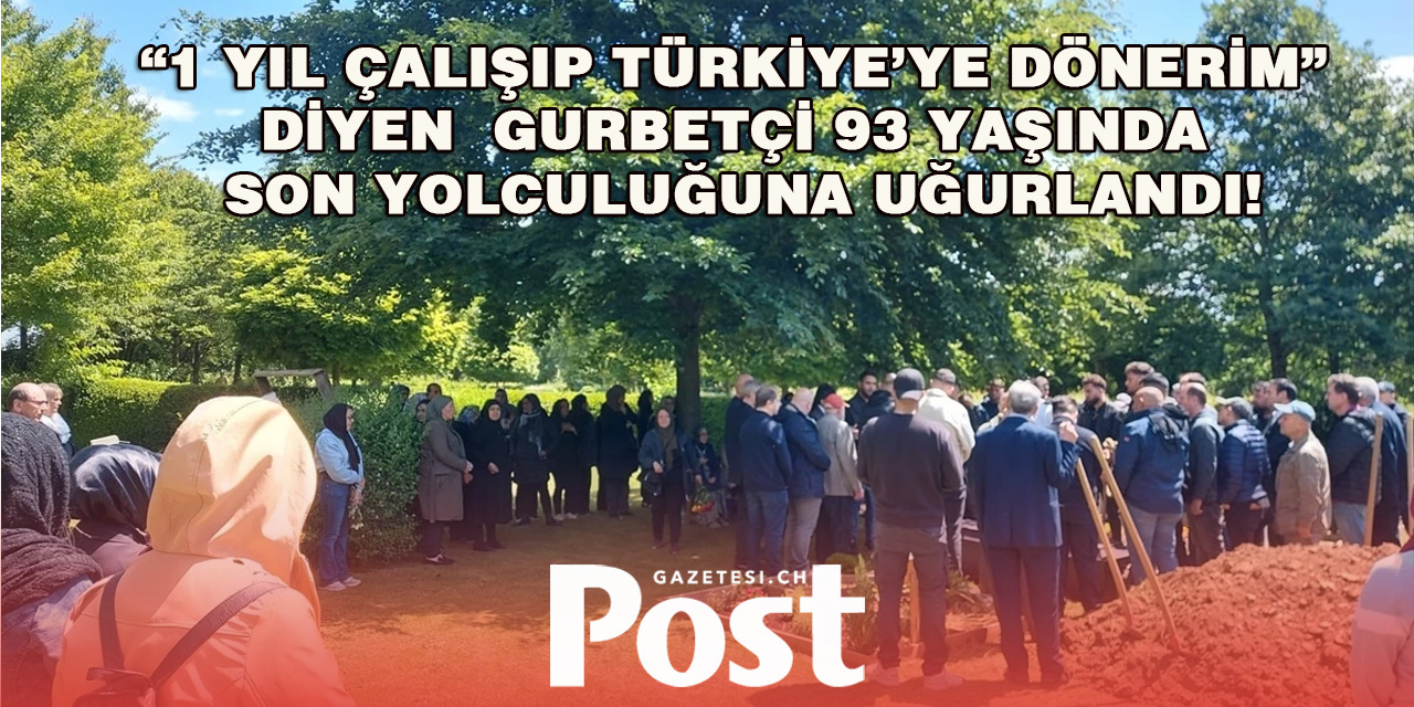 İlk nesil Türklerden Hakkı Becermen, son yolculuğuna uğurlandı