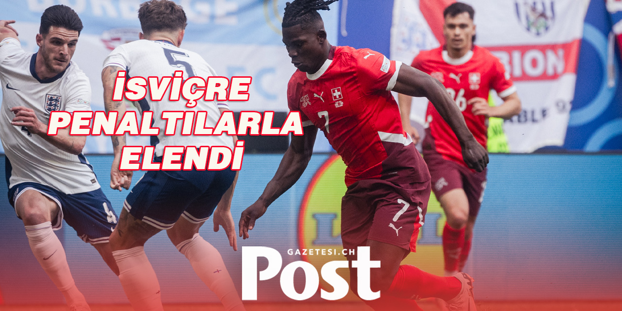 İSVİÇRE EURO 2024'E VEDA ETTİ