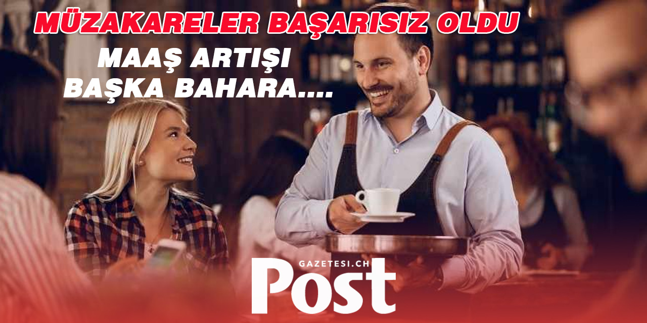 Gastronomi sektöründe ücret artışları masadan kalktı