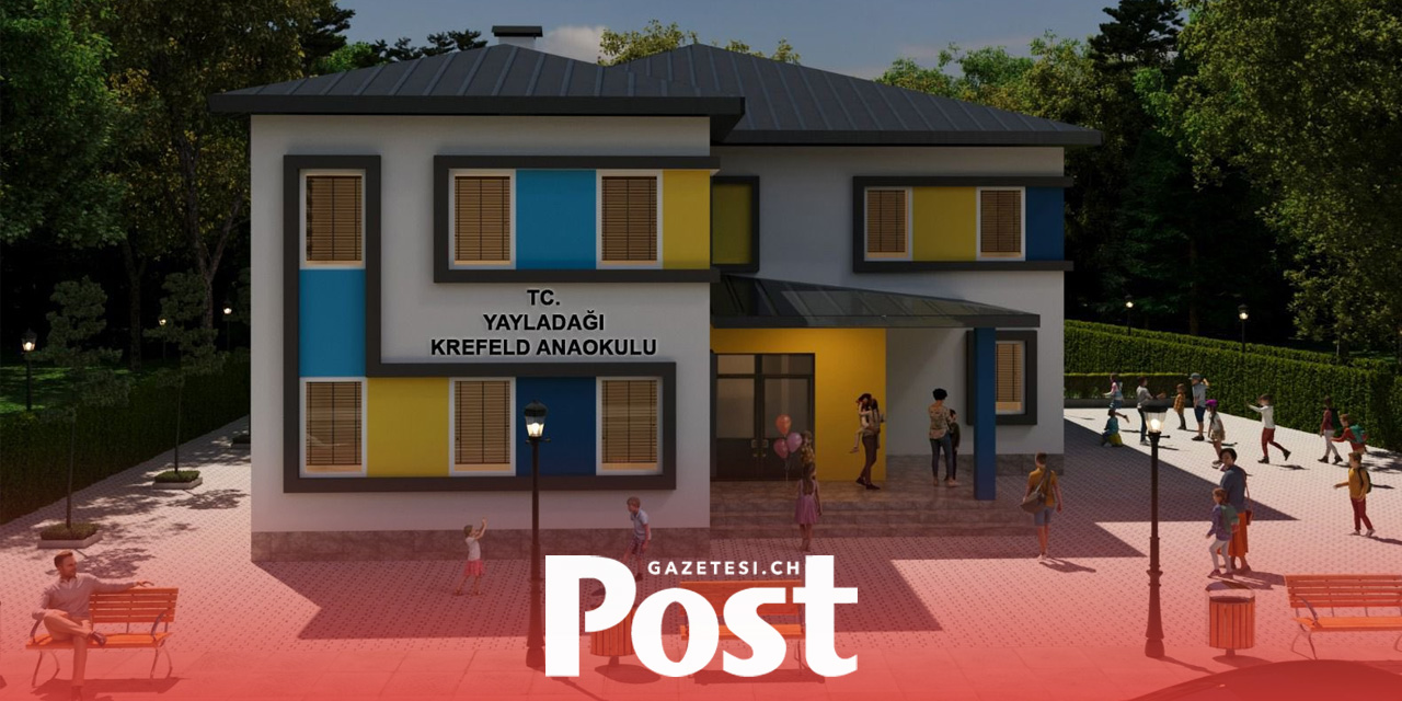 Gurbetçi Desteği ile Yayladağı’na Anaokulu