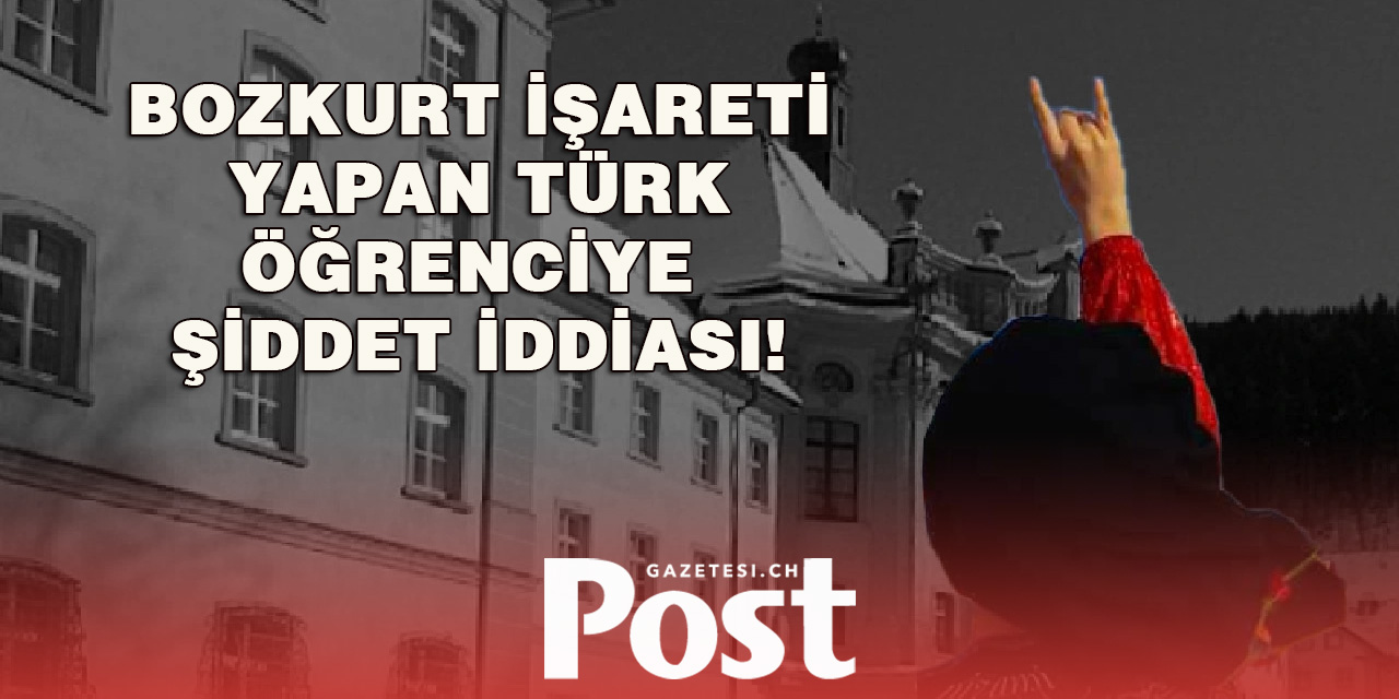 Almanya’da okulda skandal olay: Türk öğrenciye "bozkurt" şiddeti