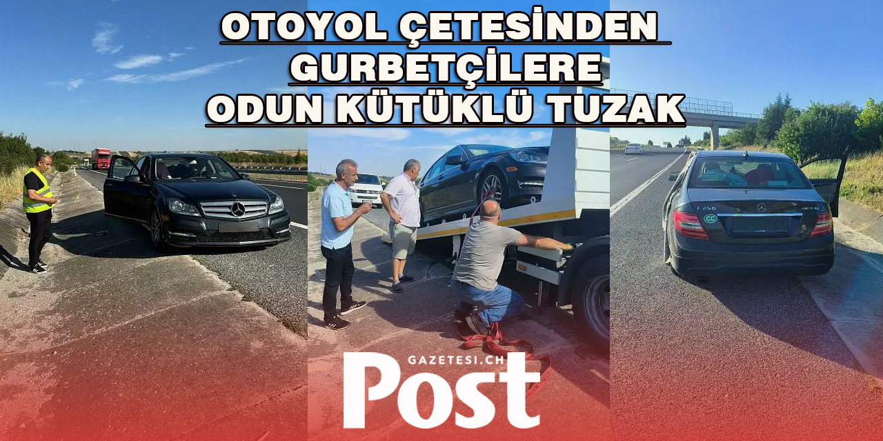 Gurbetçi Aile Tekirdağ'da Gasp Edilmek İstendi.