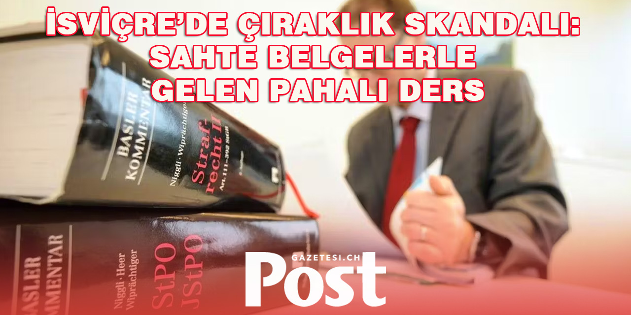 Sahte Belgelerle Çıraklık Başvurusu: İsviçre’de Yeni Bir Skandal