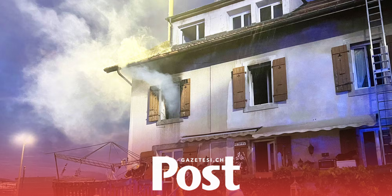 Cenevre, Petit-Lancy’de bir villada yangın çıktı