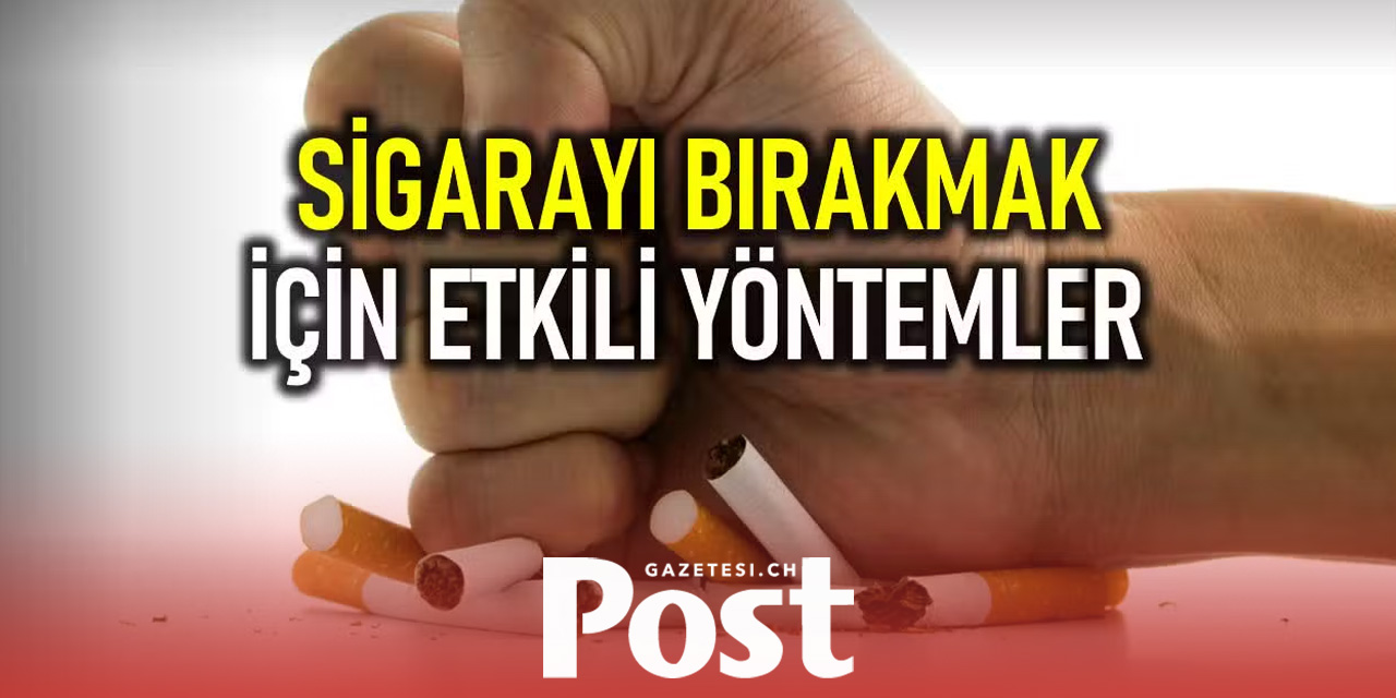 Sigarayı Bırakmanın En Etkili Yöntemleri Neler?