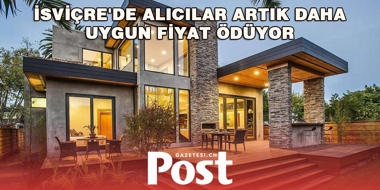 İsviçre’de Gayrimenkul Fiyatlarında Düşüş