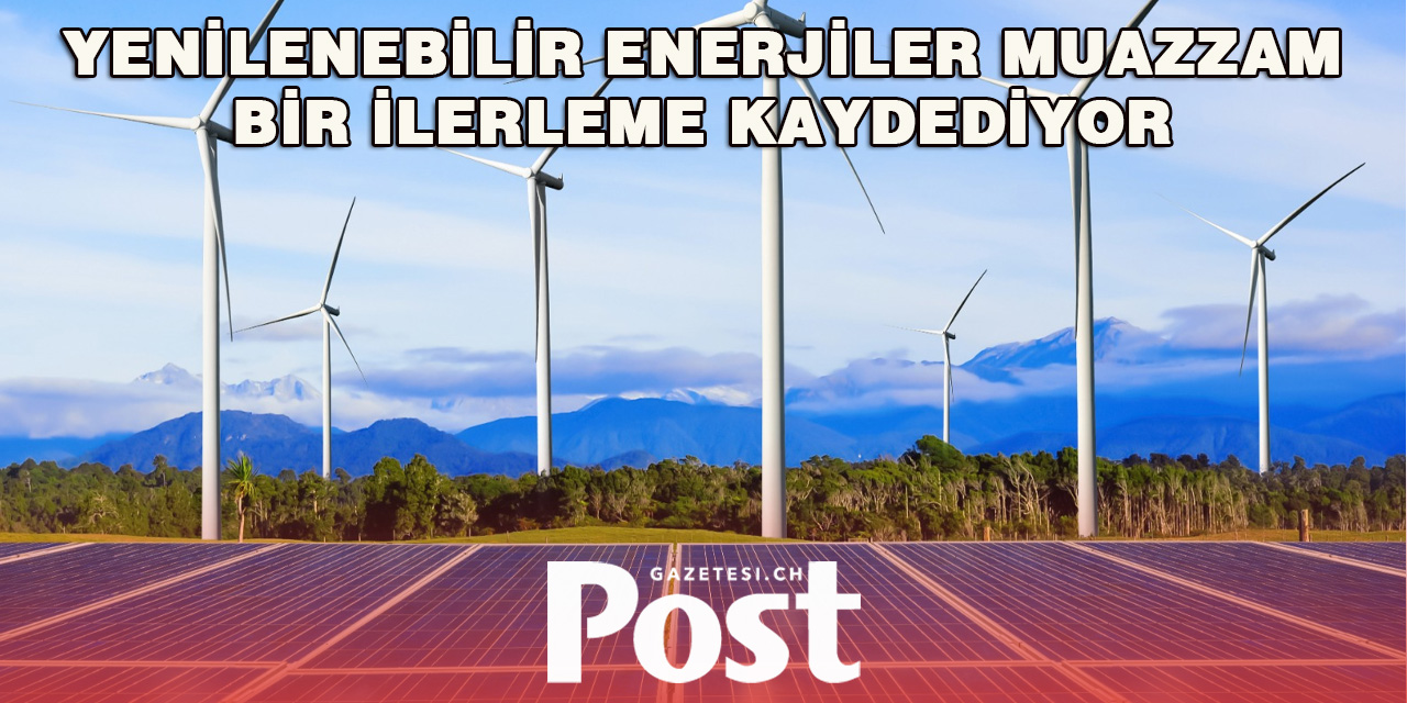 Küresel Yenilenebilir Enerji Kapasitesi Rekor Seviyelere Ulaşıyor