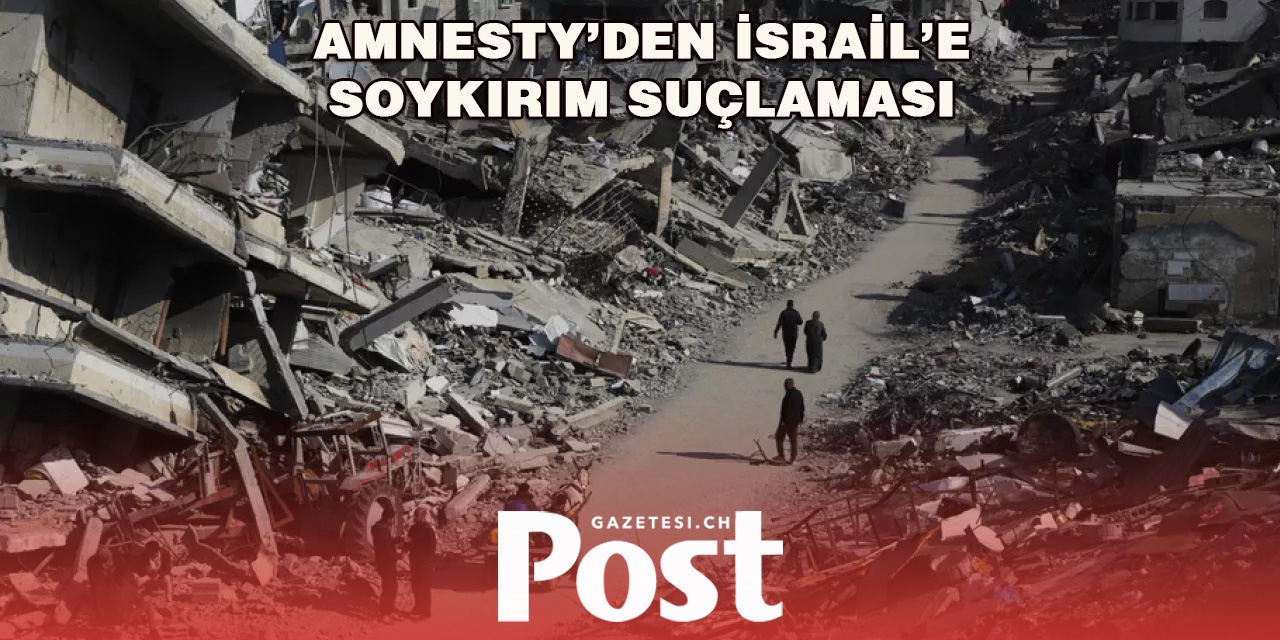 Amnesty: İsviçre, İsrail’e Karşı Adım Atmalı
