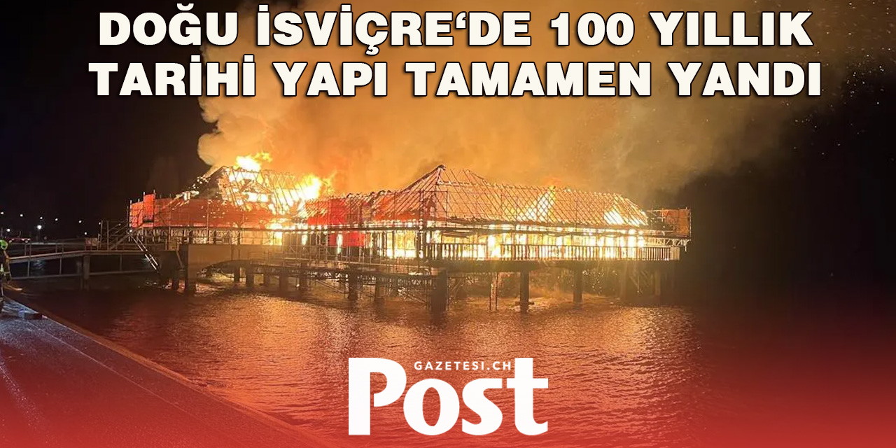 Rorschach yangında simgesel yapısını kaybetti