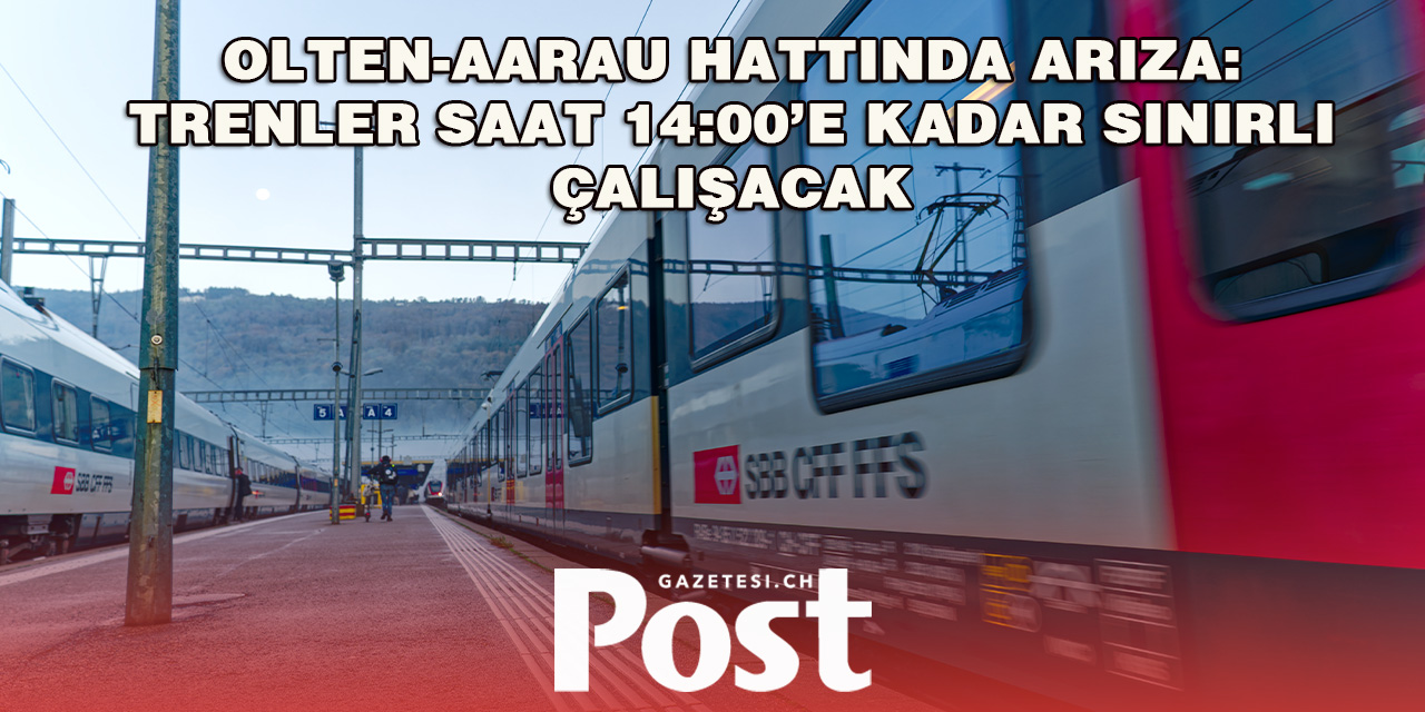 Elektrik Hattı Arızası Tren Trafiğini Felç Etti