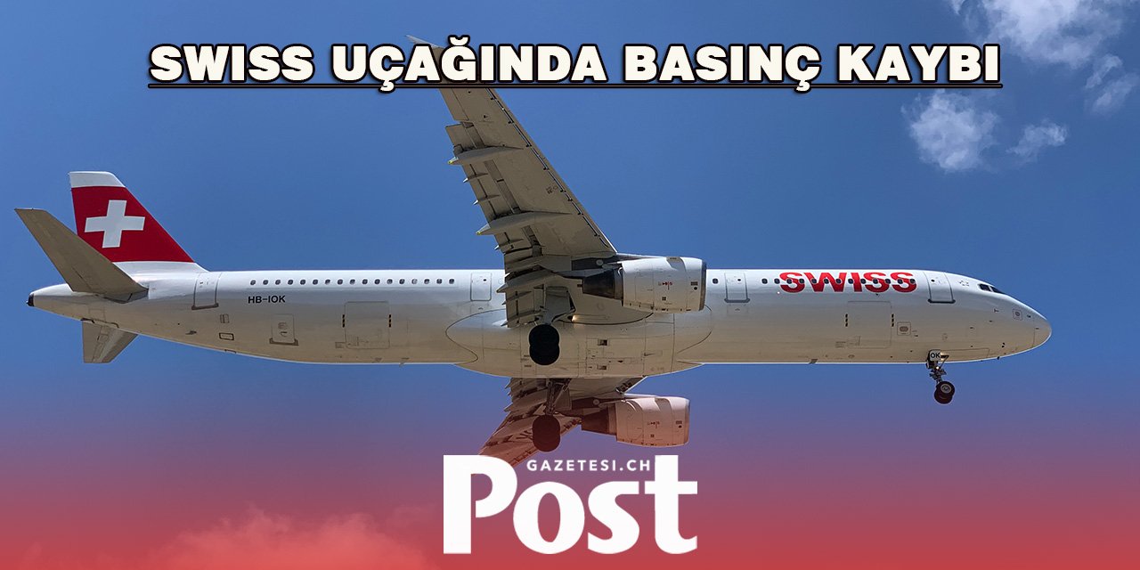 Swiss Uçağı Frankfurt’a Acil İniş Yaptı