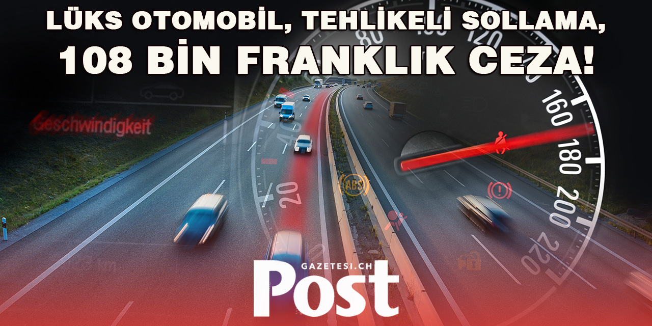 A1 Otoyolunda Tehlikeli Sürüş! Milyonere Rekor Ceza!