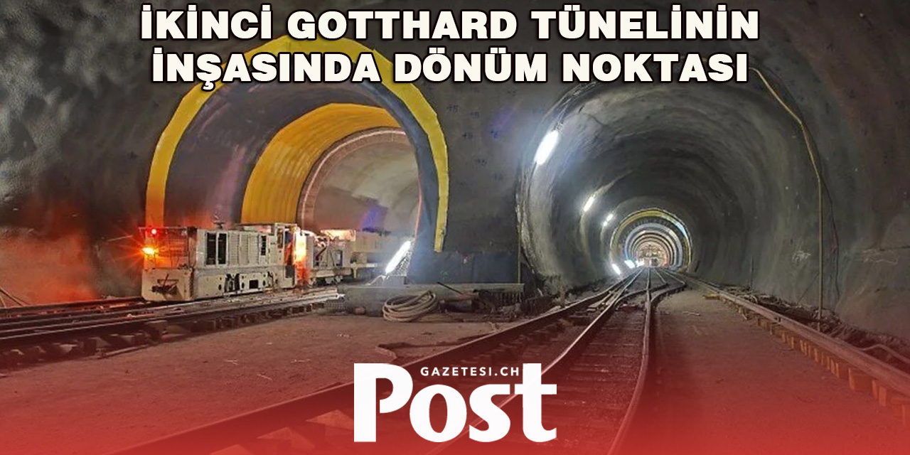 Gotthard Tüneli’nde İkinci Tüp İçin Kazı Çalışmaları Başladı