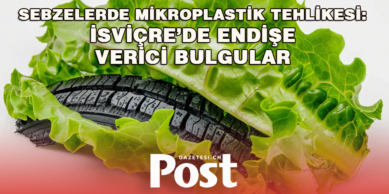 İsviçre’de Sebzelerde Lastik Aşınma Kalıntıları Tespit Edildi!