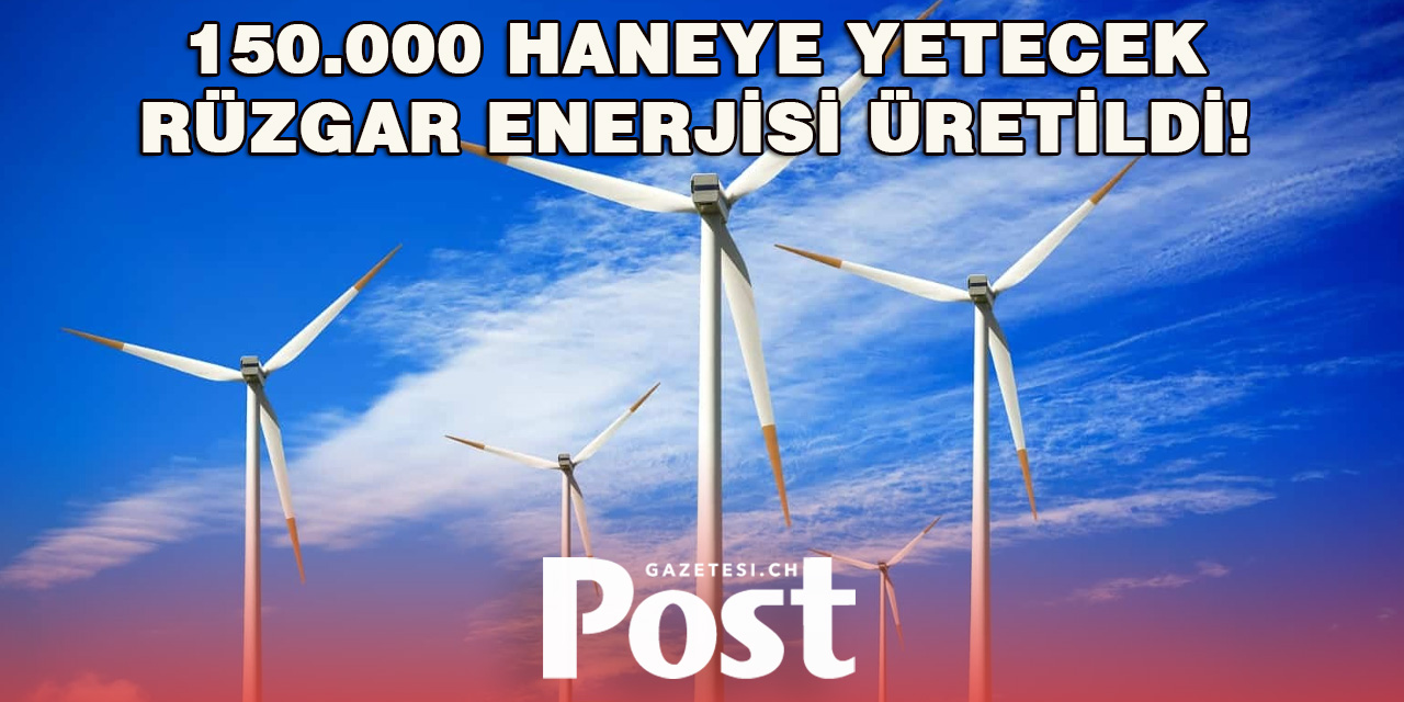 İsviçre’de Rüzgar Enerjisi Rekor Kırdı!