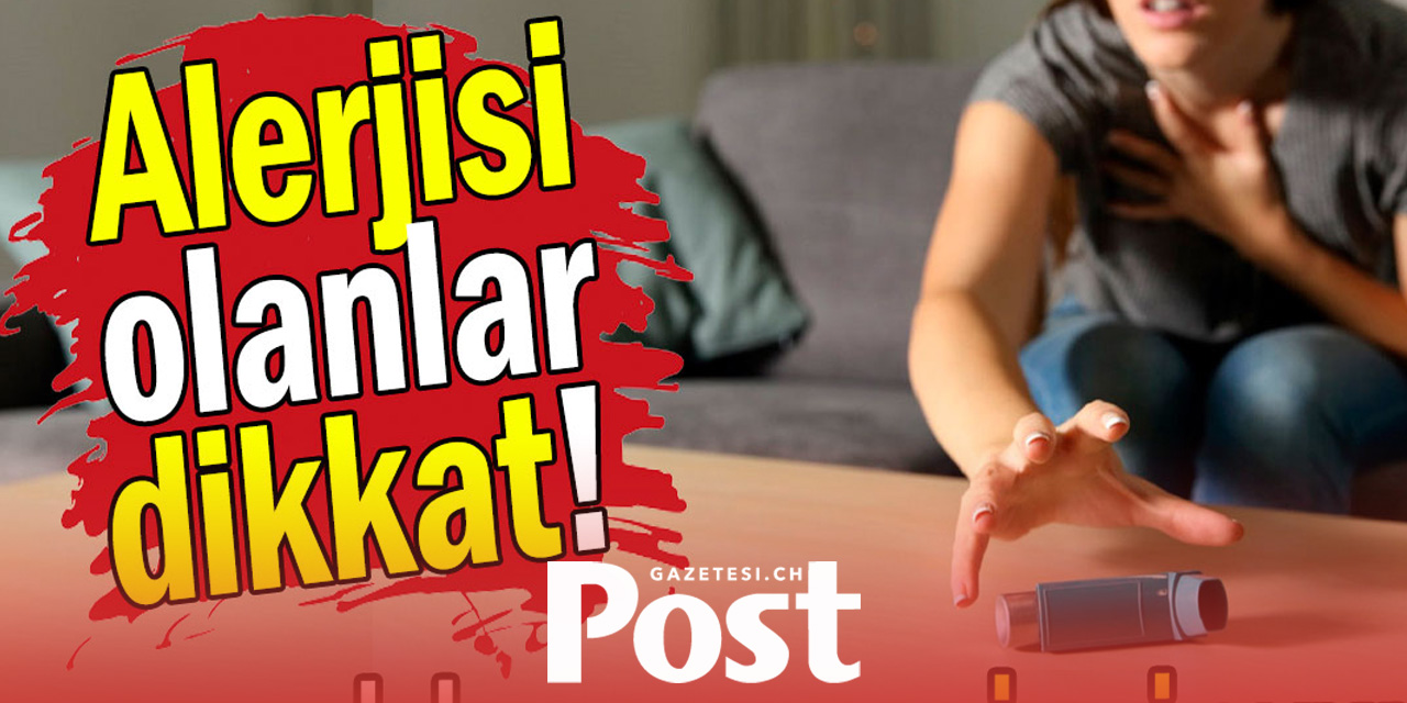 İsviçre’de Polen Sezonu Başladı