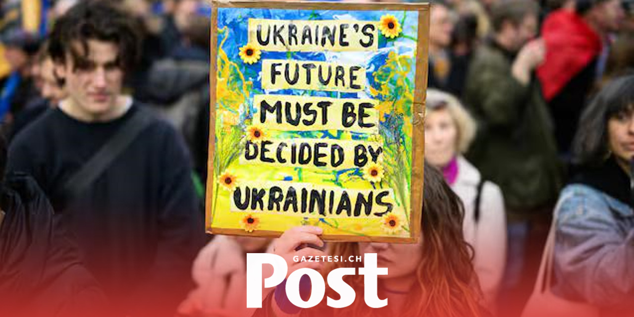 Bern’de Ukrayna İçin Dayanışma Mitingi: Binlerce Kişi Katıldı