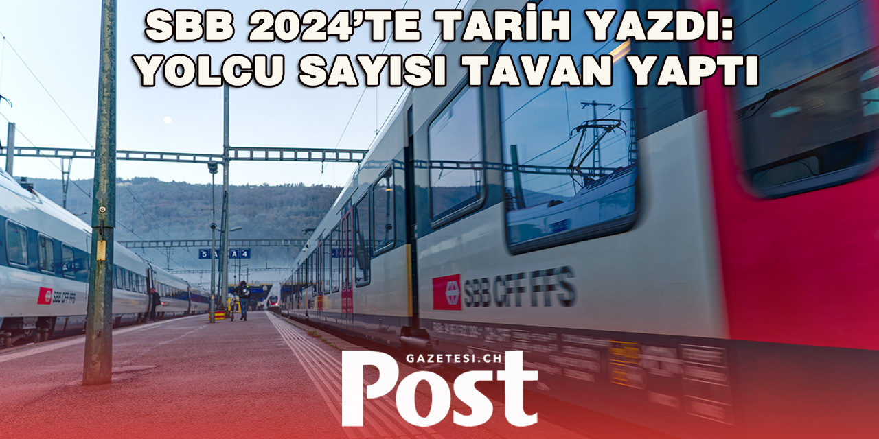 SBB, 2024’te Rekor Sayıda Yolcu Taşıdı