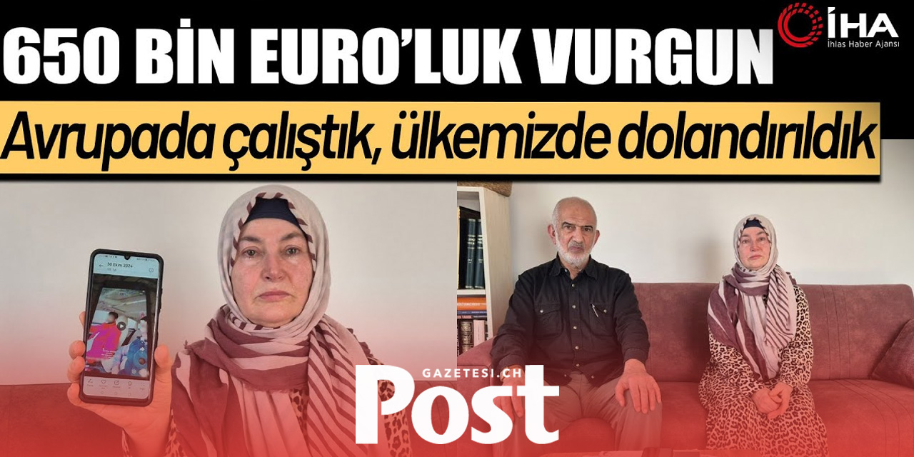 İstanbul'da 650 bin Euro'luk telefon vurgunu