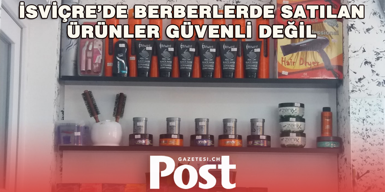 Berberlerdeki Kozmetik Ürünler Denetimden Geçemedi