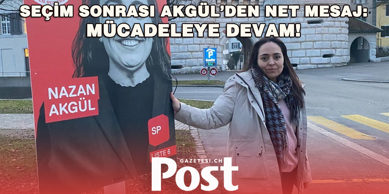Nazan Akgül’den Teşekkür Mesajı!