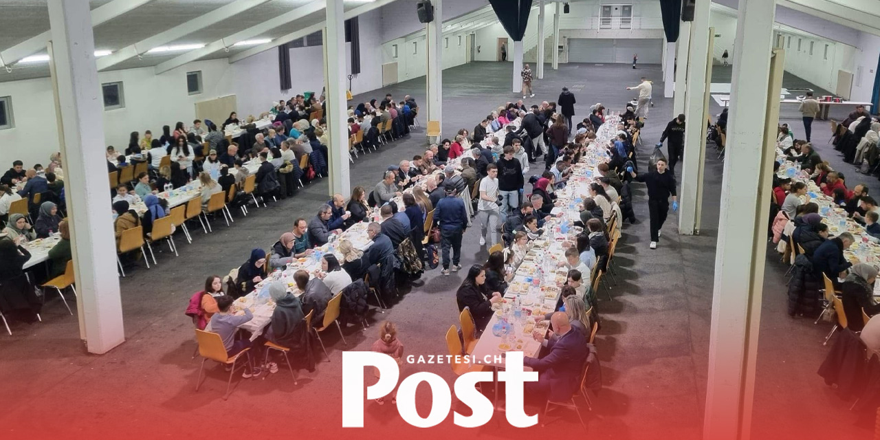 İsviçre Türk İslam Derneği’nden Geleneksel İftar Buluşması