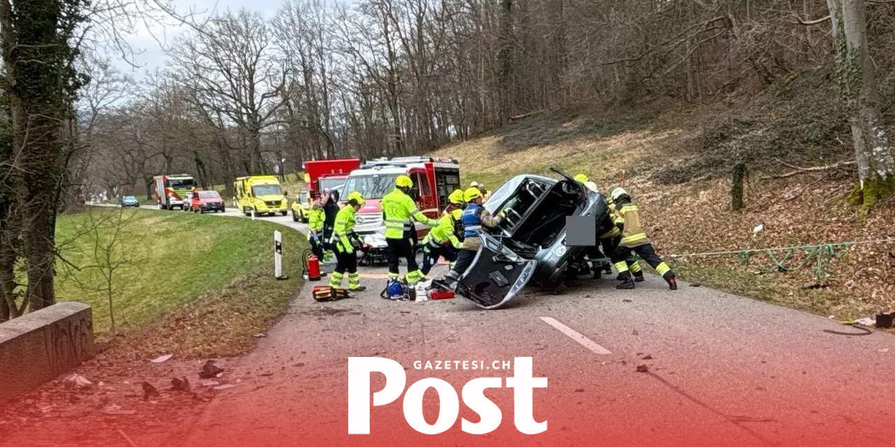 Metzerlen Yakınlarında Kaza: 25 Yaşındaki Sürücü Beton Duvara Çarptı