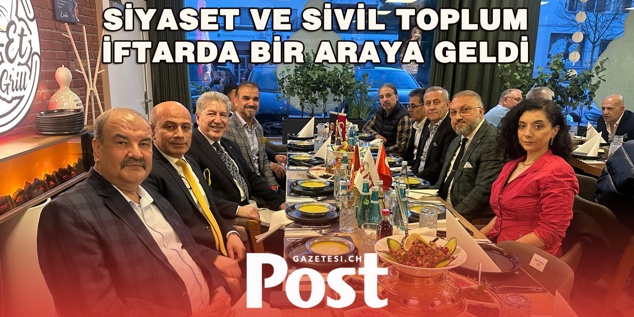 Zürih’te İftar Sofrası: Birlik ve Paylaşım Gecesi