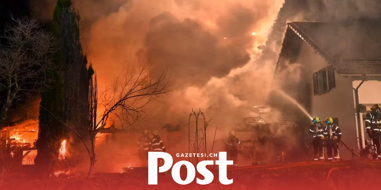 St. Gallen’de Yangın: Tavuk Çiftliği Küle Döndü, 300 Tavuk Telef Oldu