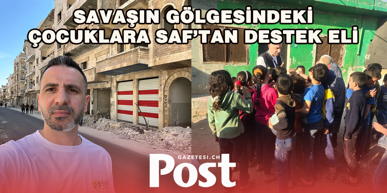 SAF Derneği’nden Suriye’ye İnsanî Yardım Ziyareti