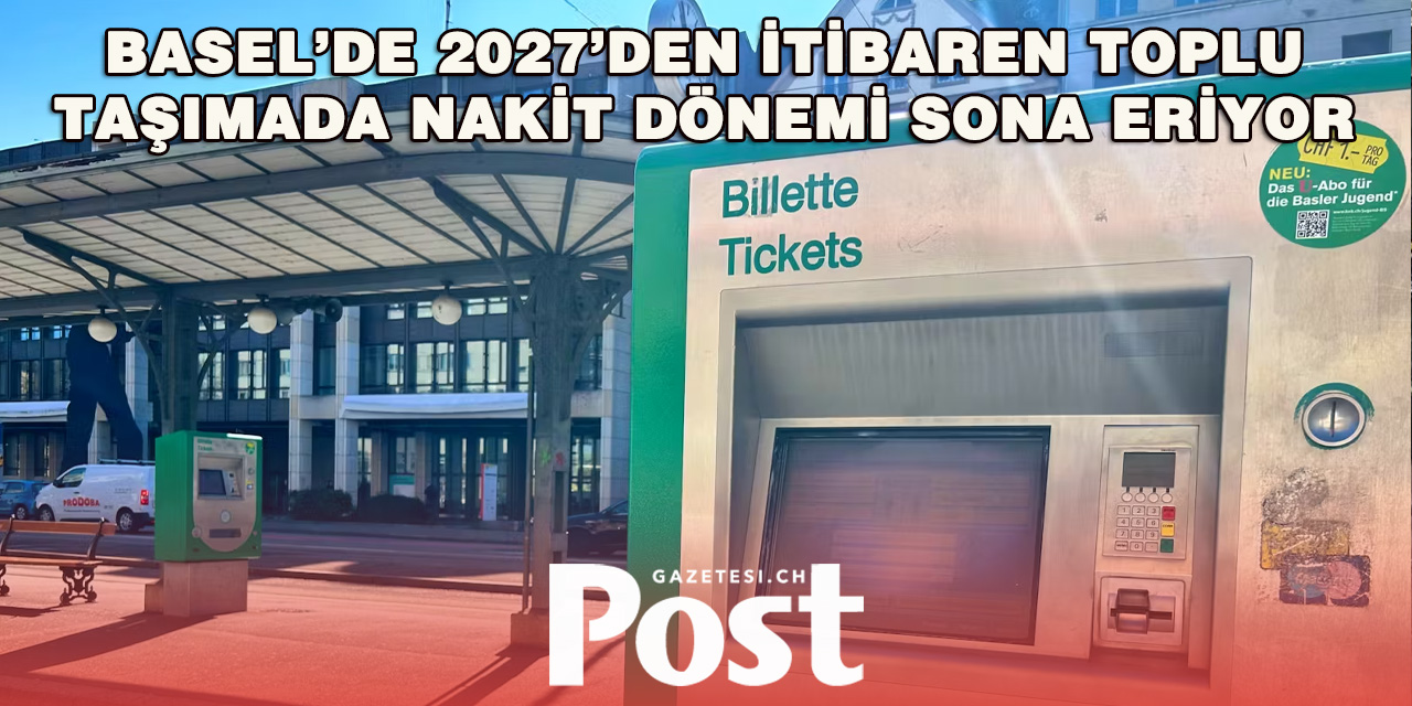 2027'den itibaren: Toplu taşıma bilet makineleri artık nakit kabul etmeyecek